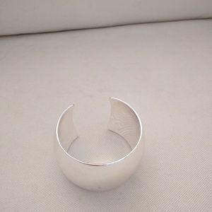 Wide silver cuff bracelet from Chico's